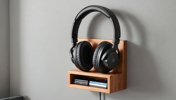 Optimisez votre espace avec un support casque audio mural élégant